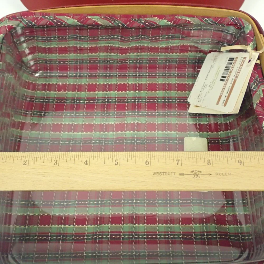 2009 Christmas Collection Longaberger Snowflake Cookie basket